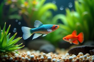 Guppy-Aquarium: Bunt & Lebhaft - Deine Wasserwelt