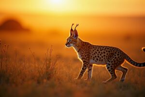 Serval-Katzen: Elegante Exoten der Savanne