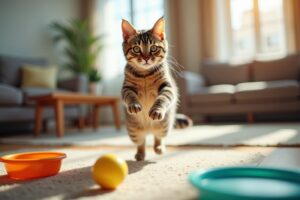 Aktive Katzen: Tipps für mehr Bewegung