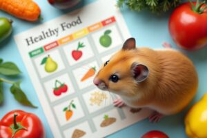 Hamster Futterliste für gesunde Ernährung