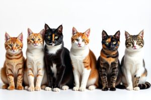 Katzen Farbvarianten: Alle Fellfarben im Überblick