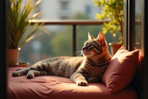 15 Paradies-Ideen für den Katzenbalkon