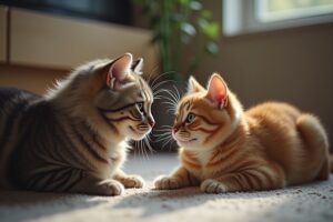 15 neue Katzen an Erstkatze gewöhnen Tipps